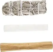 Garneck 1 Set Premium White Sage Aroma Fragrance Kit for Indoor and Healing Safe and Sage Grass Bundle for Spiritual Cleansing Home Spaces