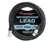 Precision Audio XLR To XLR Studio Stage Microphone Lead 10m MLEAD10
