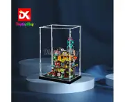Display King -Acrylic display case for LEGO(R) NINJAGO City Gardens 71741 - No background