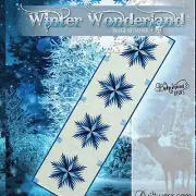 Frosty Flake Quilt Pattern: Winter Wonderland Foundation Piecing