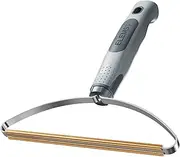 Pet Hair Remover Pro, Dog Cat Hair Remover, Portable Lint Cleaner, Fur Removal Rake Tool, Carpet Scraper, Fuzz Rollers Hairball Shaver Brush for Carpet, Car Mat, Couch, Pet Bed, Furniture & Rug Gray