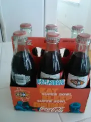 Super Bowl XXXll Collectible Coke Bottles