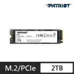 【PATRIOT 博帝】P300 M.2 2280 PCIE GEN3X4 2TB SSD固態硬碟