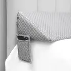 Queen Bed Wedge Pillow for Headboard Gap,Foam Wedge Pillow Headboard/Bed Gap ...