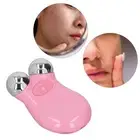 AU (Pink)Facial Skin Care Machine Microcurrent Handheld Mini Portable Skin
