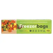 Organic BioTuff Compostable Freezer Bags Medium Bags 4L 25pk – Fresh, healthy organic delivery | Doorstep Organics