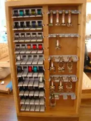 Bernina Sewing Accessory Storage Box Case only, no feet, bobbins or racks