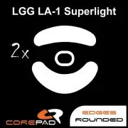Corepad Skatez LGG LA-1 Superlight Replacement Mouse Feet PTFE Teflon