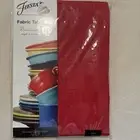Fiesta Fabric Tablecloth 70” Round Color Is Scarlet /red. Fiesta ware!