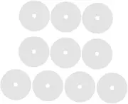 SHOWERORO Silicone Drying Pad Set 10pcs Round Food Dehydrator Sheets Salad Dehydrator Mats Fruit Dryer Mats Non Stick Silicone Sheets