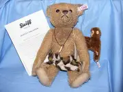 Steiff Teddy Bear Tarzan Johnny And Jocko Limited Edition 31cm 035104 NEW