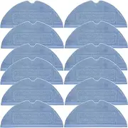 [YBVABE] Mop Pads for Roborock S7 / S7+ / S7 MaxV Ultra / S7 Pro Ultra / S8 / S8+ Series Robot Vacuum, 12 Pack Microfiber Mopping Cloth Vacuum Accessories, Replacement Perfect Fit for S7 and S8 Series