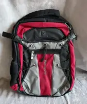 NEW Targus Laptop Backpack Red & Black TSB075-10