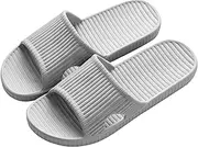 [SEAUR] Women Men Non-Slip Slippers Bathroom Shower Slippers Lightweight Soft Open Toe Slide Sandals Home Beach Pool Sandals