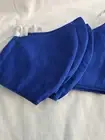 Cotton Reusable Mask. Washable Fabric Face Mask. Ships Fast ,ROYAL BLUE color