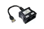 Dynamix C-RJ45LT2 T2 connector DUAL ADAPTER RJ-45 (2x UTP data/data DEVICES)