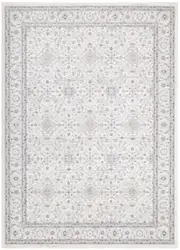 Maya Traditional Border Cream and Beige Rug