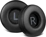 SOULWIT 70mm Earpads Replacement for JBL Tune 450BT (T450BT)/Tune 460BT(T460BT)/Tune 500BT (T500BT)/Tune 510BT/Tune 520BT, Ear Pads Cushions for JR 300BT/JR300/JR 310BT/JR310/E40BT - Black