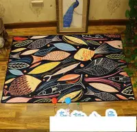 在飛比找樂天市場購物網優惠-兒童地毯長方形爬行墊臥室滿鋪榻榻米床邊毯房間地毯