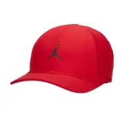 NEW NIKE [S/M] Adult JORDAN DRI-FIT Club Run/Golf Hat/Cap-Gym Red FN4675-687