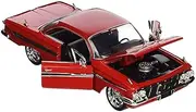 Jada Toys Fast and Furious 8 - Dom's Chevy Impala 1:24 Scale Diecast Model Car, Red