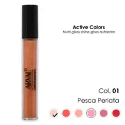 ARVAL Nourish gloss shine n. 01 - pearl peach gloss nutritious