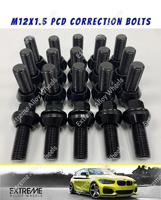 Alloy Wheel Wobble Bolts Fits Renault Kadjar Kangoo Kaptur M12x1.5 Wobbly Pcd