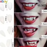 Vampire Teeth Fangs Dentures Props Halloween Costume Props False Teeth One Pair