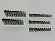 NEW Craftsman Tools USA 54pc 1/4” Drive Metric & SAE Deep & Shallow Socket Set