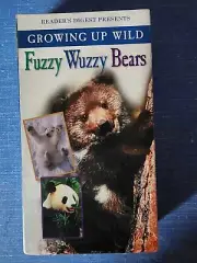 Readers Digest Presents Fuzzy Wuzzy Bears VHS Panda Polar Bear Mammals Animals