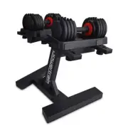 NNEDSZ GEN2 Pro Adjustable Dumbbell Set - 2 x 25kg (50kg) Home Gym Weights with