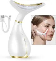 Face Massager Anti Wrinkles, 45 5 Heat & 3 Massage Mode, High Frequency Vibratiobn Facial Machine For Skin Tightening Lift, Skin Care Tools Gift, Rech