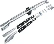OEM Style Roof Rack Compatible for Toyota Land Cruiser 300 LC300 2022-2024 Rails Bar Luggage Carrier Bars Top Cross Bar Rack Rail Boxes(Silver)