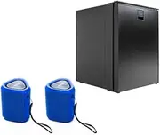 Kings Stayzcool 85L Fridge Freezer |12V/24V |Upright + 2 X Bluetooth Speakers