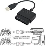 PlayStation 2 PS2 Controller to PlayStation 3 PS3 PC USB Adapter Converter Cable