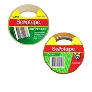 Sellotape Enviro Tape (Clear) - 18mmx50m