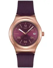 [Swatch] Burgundy Story YIG401 Watch in Purple