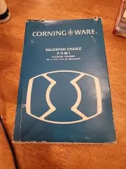 Corning Ware 1960s Metal Cradle P-11-M Casserole Dish Trivet Serving Stand Rack