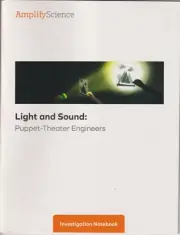 Amplify Science Light and Sound Puppet-Theater Engineers - BRAND NEW GR 1