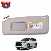Driver Left Sun Visor w/ Mirror Extended Beige For Lexus GX460 URJ150 2009-2022