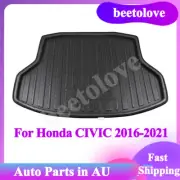 Rear Trunk Tray Cargo Mat Floor Boot Liner Pad For Honda CIVIC 2016-2021 sedan (for: Honda Civic)