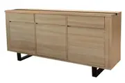 VI Dorian Solid Timber 3 Door 3 Drawer Buffet