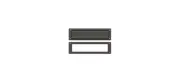 Deltana MS211U10B Mail Slot 13-1/8" with Interior Frame in Oil-rubbed Bronze