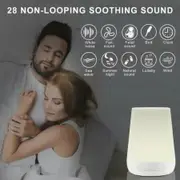 Baby White Noise Machine for Sleeping Sleep Sound Machine Night Light for Kid Adult,Rechargeable Battery,28 HiFi Soothing Sound Portable Sleep Therapy