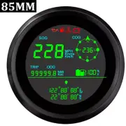85mm GPS Speedometer Odometer Voltmeter Fuel Gauge Digital For Car Boat Truck