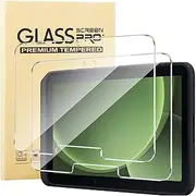 KUSINHOKA Screen Protector for Samsung Galaxy Tab Active 5 Pro, Pack of 2, 9H Hardness, Anti-Scratch, Anti-Fingerprint Tempered Glass Screen Protector, Anti-Bubble, High Sensitivity Screen Protector
