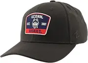 ZHATS Standard NCAA Officially Licensed Hat Competitor Patch Switchback Charcoal