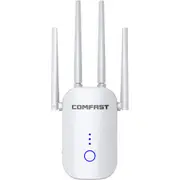COMFAST CF-WR758AC WiFi Amplifier 1200Mbps Dual-band Antenna Extender Long Range Wi-Fi Signal Enhancer - EU