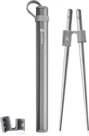 Kids Chopstick with Training Holders Travel Chopsticks 6.7"/171mm Long Lightweig