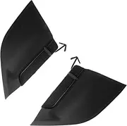 SSRAY 2PCS Front Bumper Tow Hook Cover Caps,Fit For Toyota, RAV4 2016-2017 201853285-0R100 Left Right Black Plastic bumper tow hook eye cover accessories